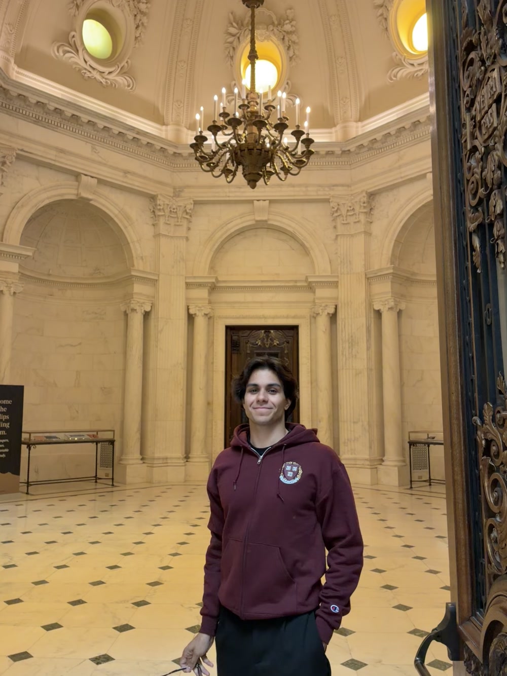 Raphael visiting Harvard
